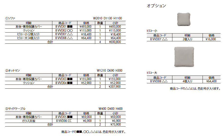 ガーデンファニチャー TYPE 004【2024年版】_価格_1