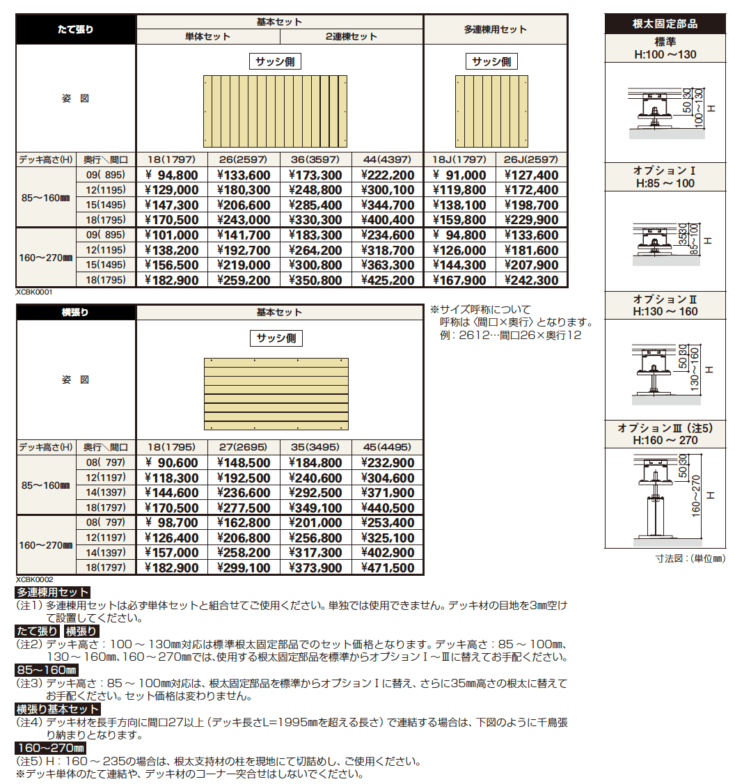 バルコニー用リウッドデッキ 200 EG【2023年版】_価格_1