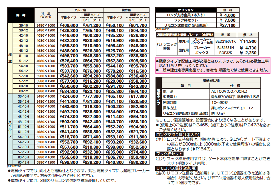 ルシアス アップゲート ワイド03型 手動タイプ電動タイプ【2023年版】_価格_1