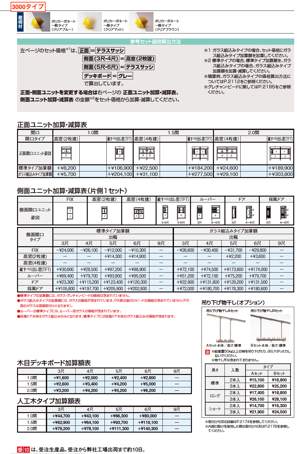 サニージュ R型 床納まり（ランマ付き）関東間【2023年版】_価格_6