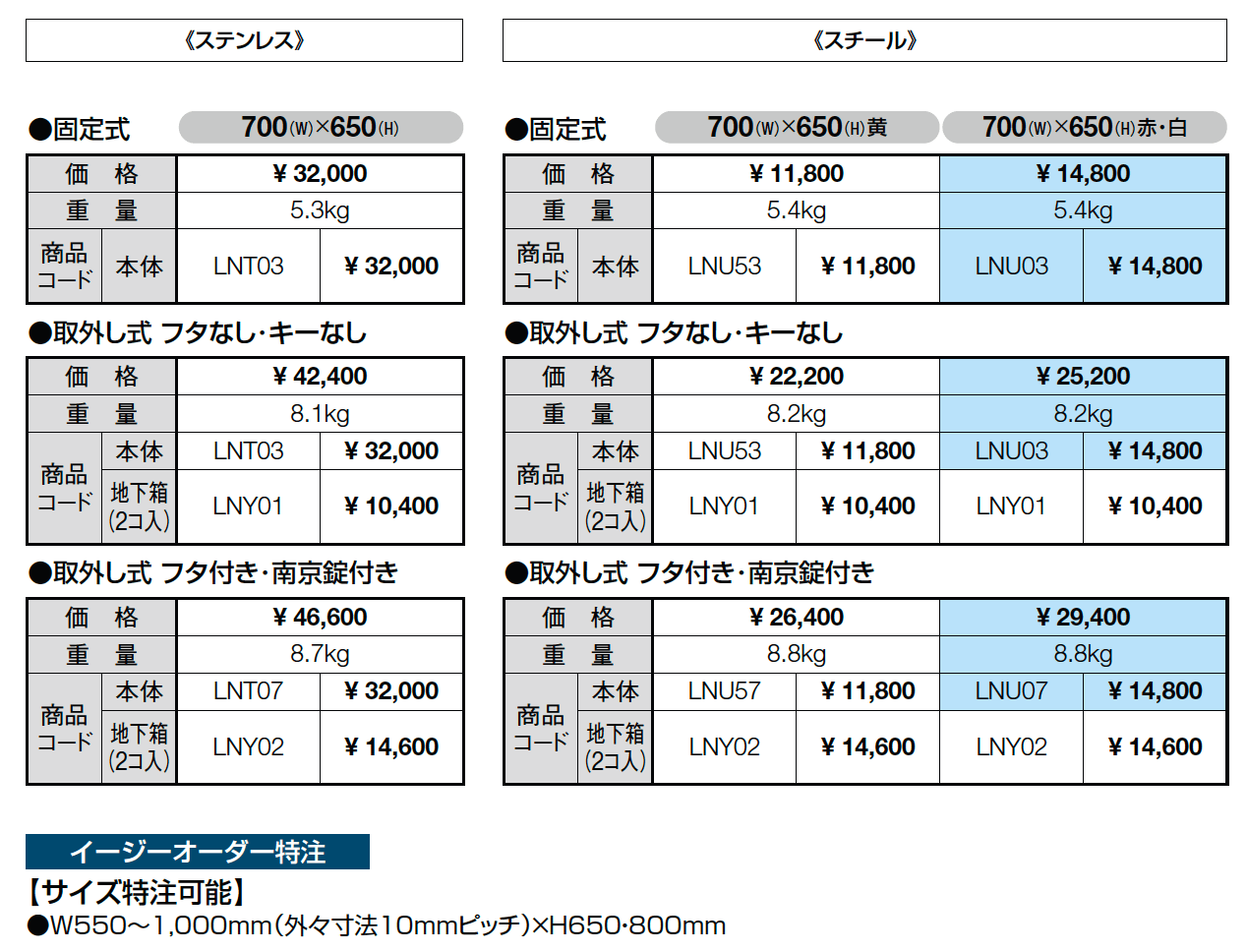 スペースガード（車止め）U48型【2023年版】_価格_1