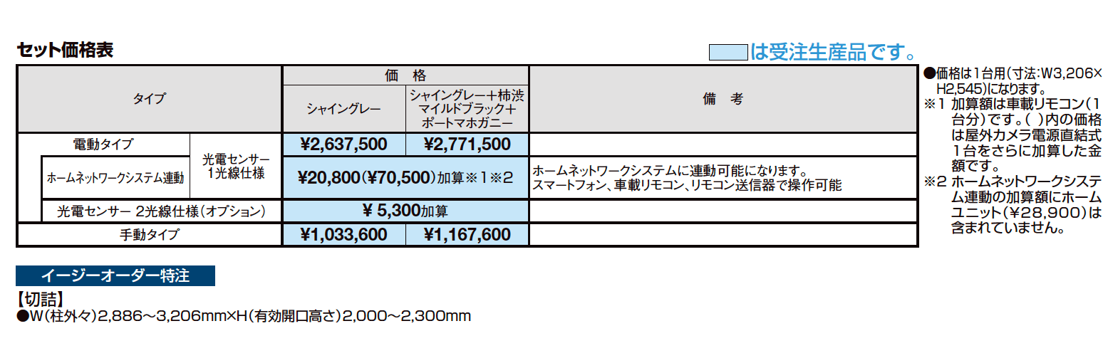 プレミエスゲート シングル TA型【2023年版】_価格_1