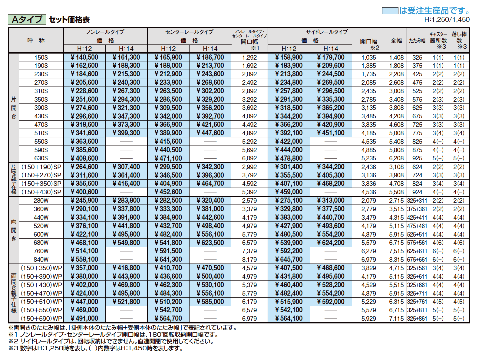 アルシャインⅡ H型 Aタイプ【2023年版】_価格_1