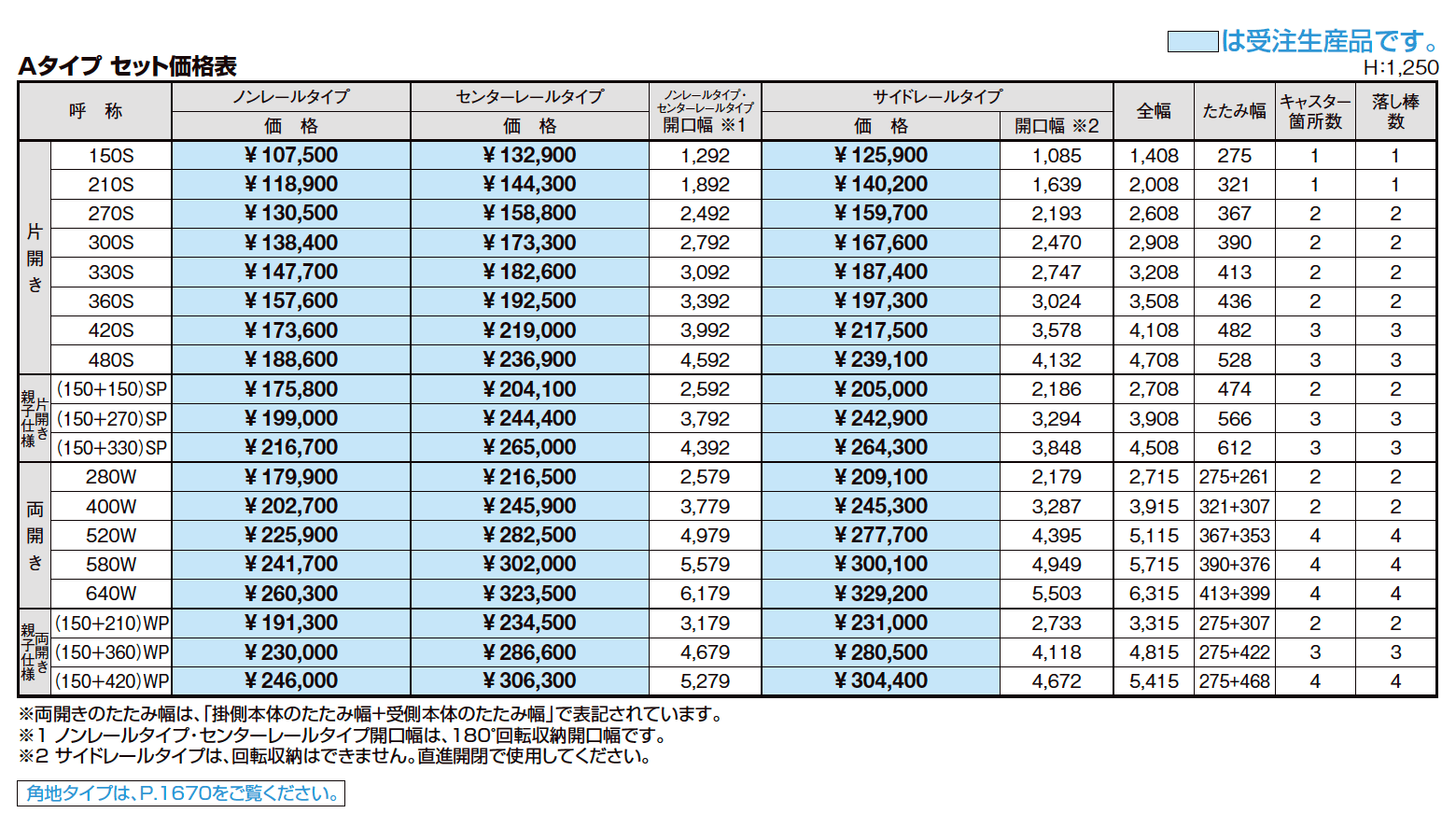 アルシャインⅡ L型 Aタイプ【2023年版】_価格_1