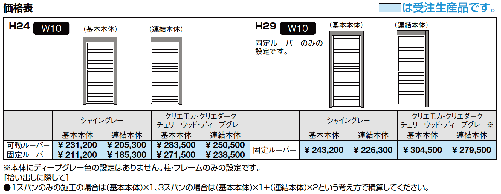 Gスクリーン ルーバータイプ【2023年版】_価格_1