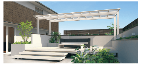 三協アルミの「スカイリード 両側支持タイプ(マルチルーフタイプ)【2023年版】」のサブ画像1