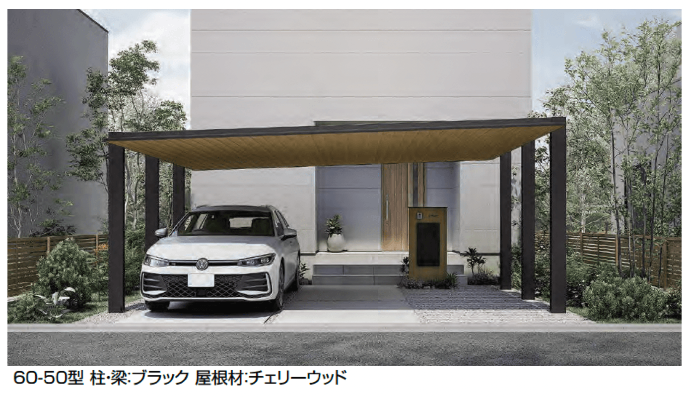 LIXILの「カーポートSC 3000 2台用」のサブ画像1