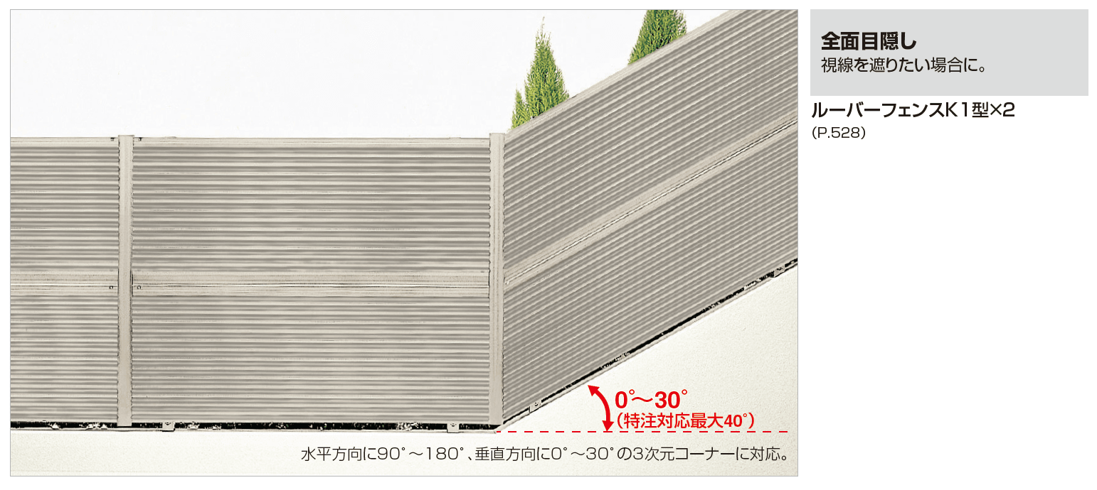 四国化成 05・06：2段柱(傾斜地対応)