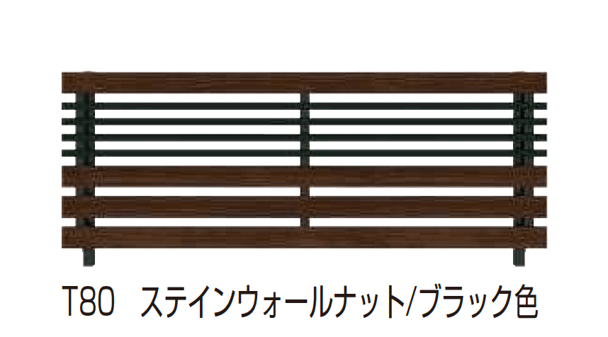 YKK APの「ルシアス フェンス H04型 横板格子+細横格子」のサブ画像7