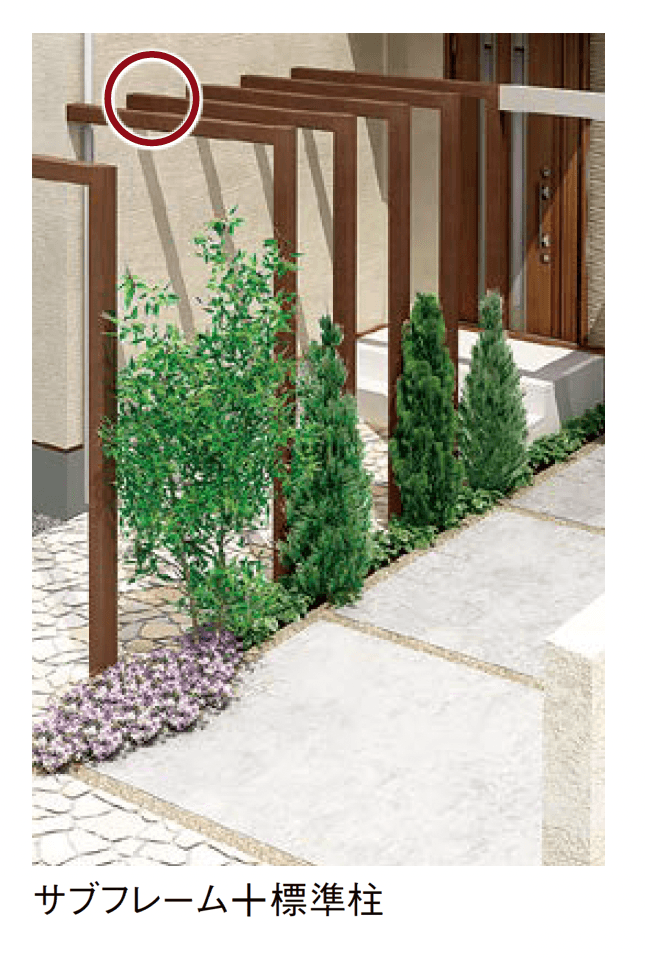 LIXILの「プラスG Gフレーム フレーム」のサブ画像4