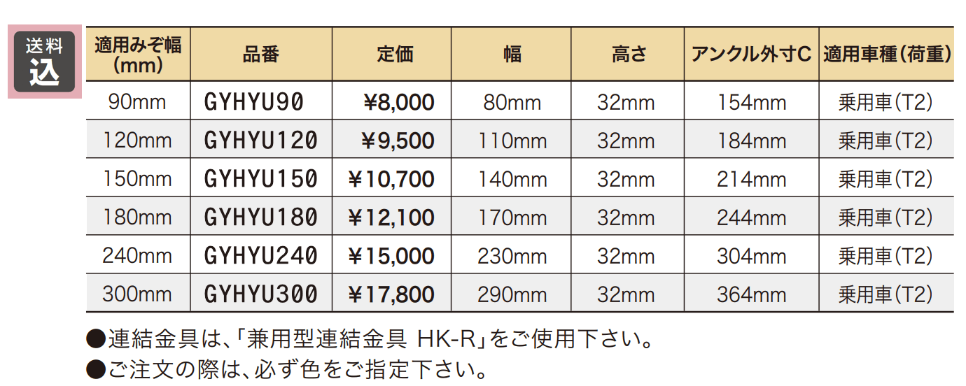 景観グレーチング(HYUシリーズ)【2023年版】_価格_1