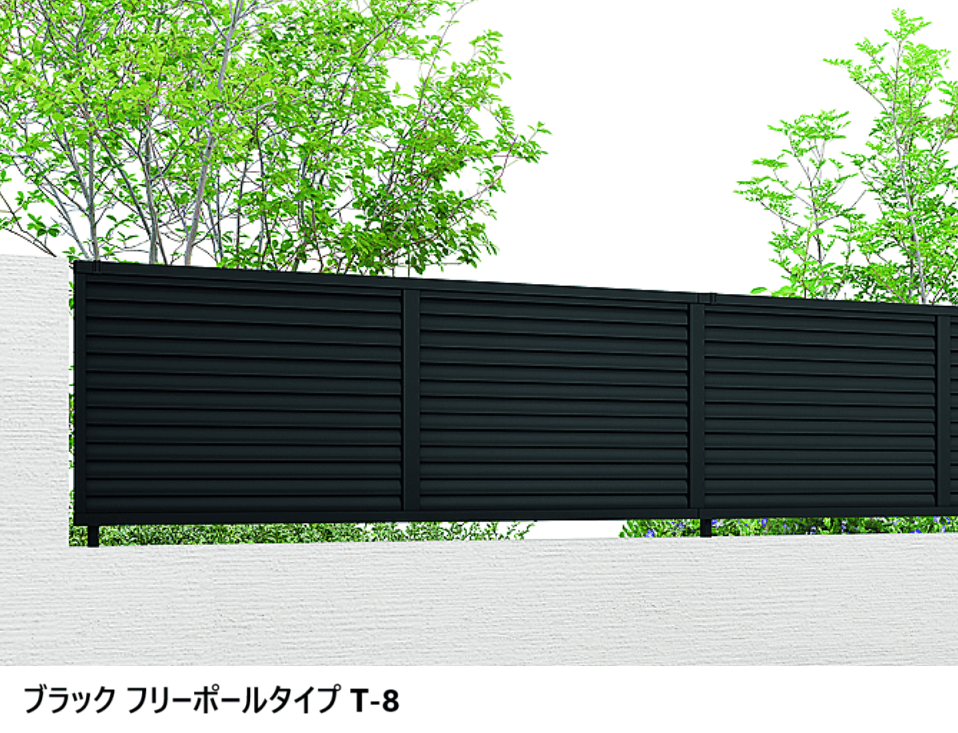 LIXILの「フェンスAB YL3型(横ルーバー③)【2024年版】」のサブ画像4