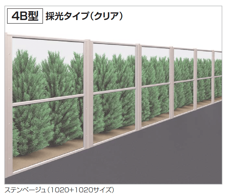 四国化成の「防音フェンス TNF4B型(間柱タイプ)」