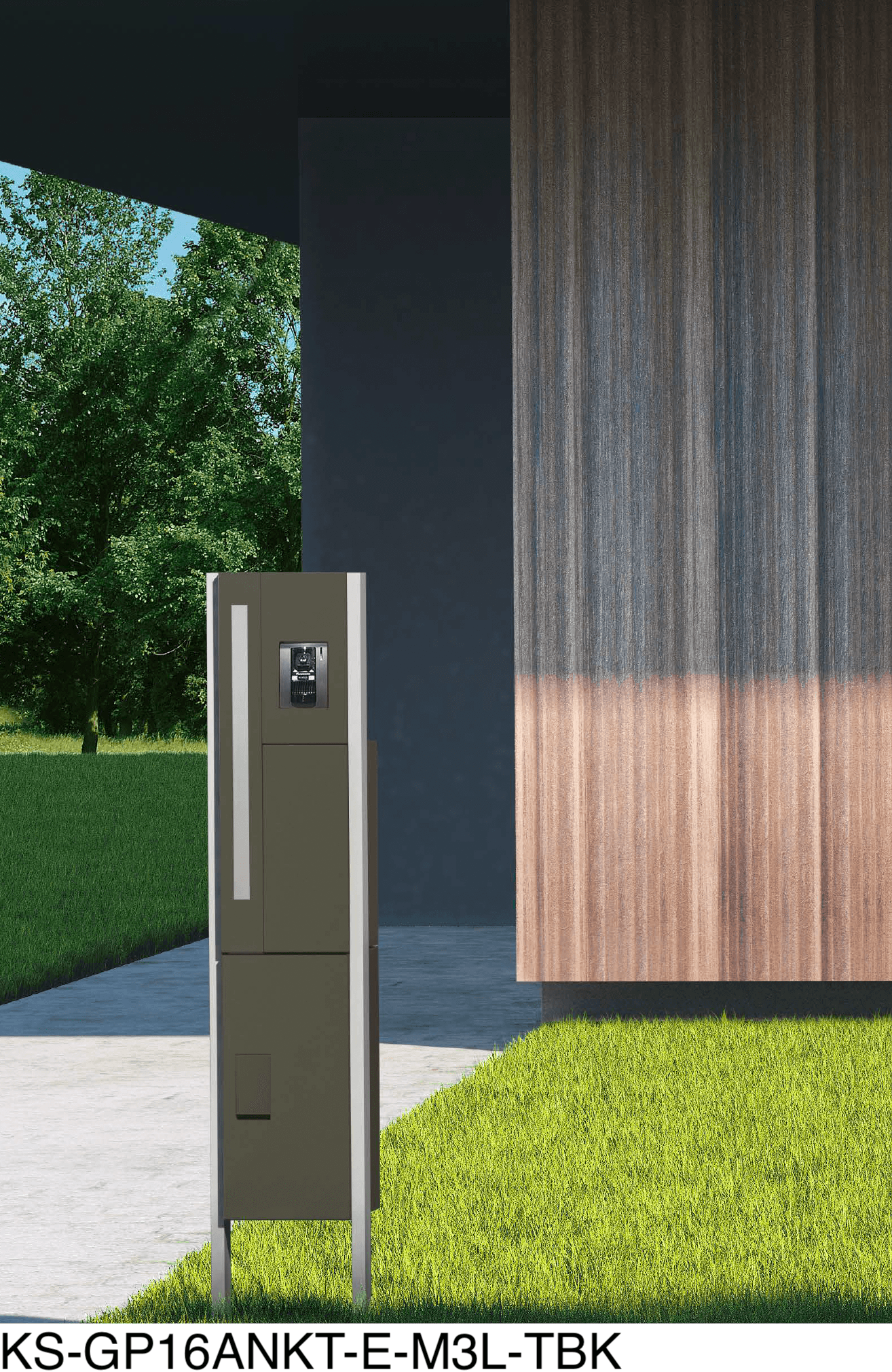 アイランドの「門柱ユニット(REGULARタイプ) KS-GP16ANKT」