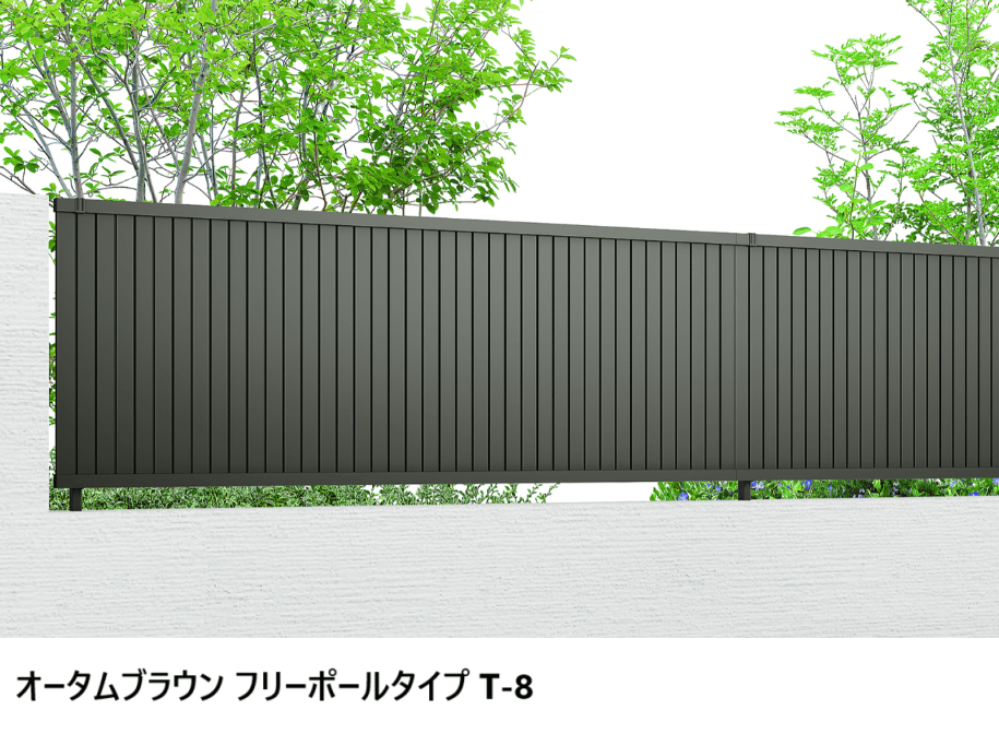 LIXILの「フェンスAB TM1型(縦目隠し)【2024年版】」