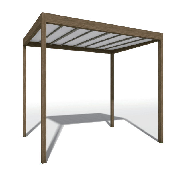 タカショーの「ポーチガーデン®︎ フレームルーフ【2024年版】」のサブ画像1