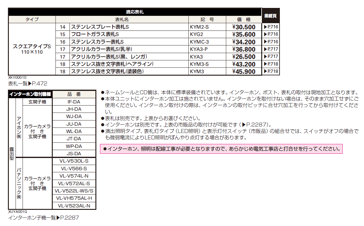 ルシアス ポストユニット KE01型【2024年版】_価格_2