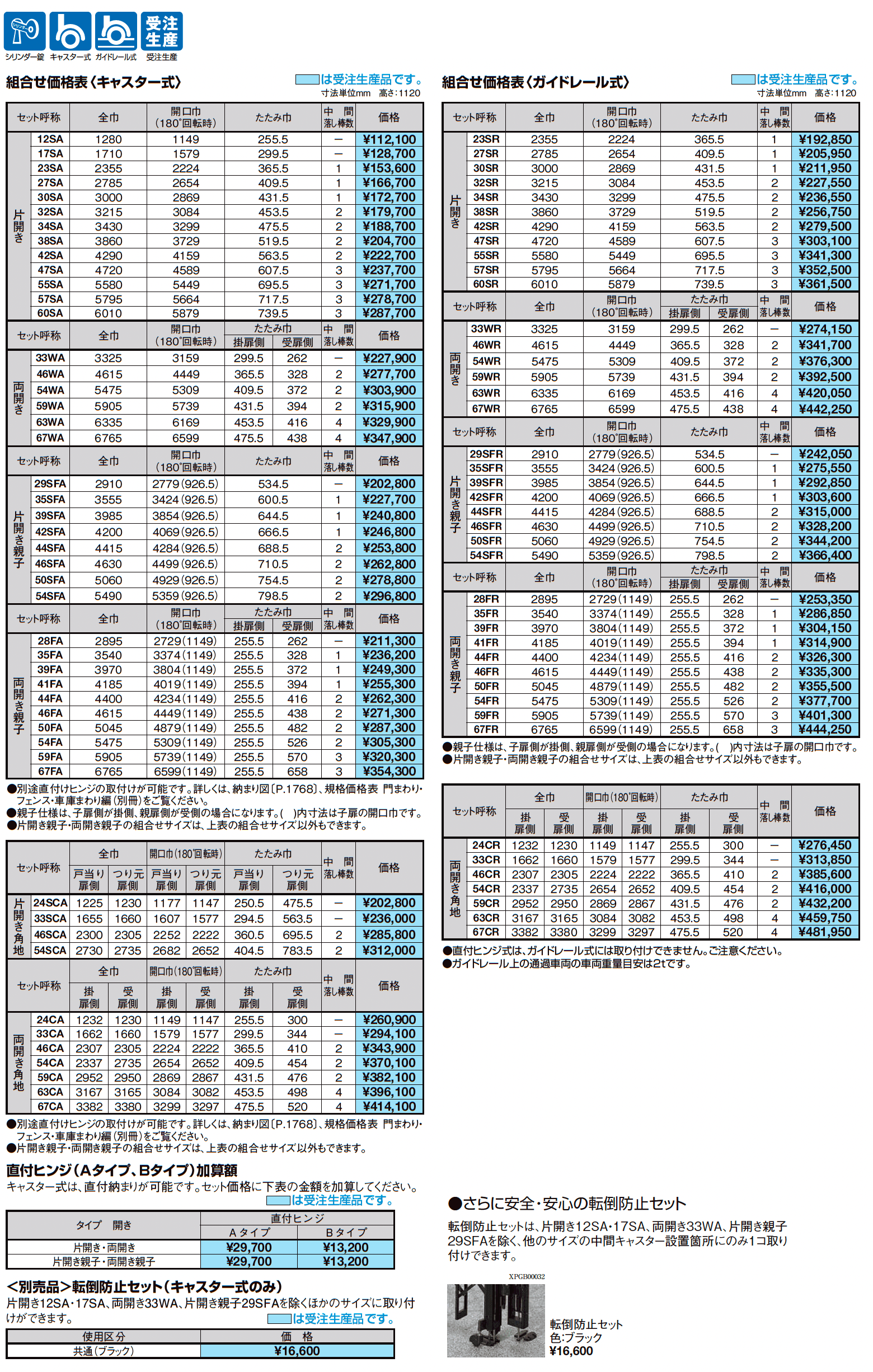カーゲート セレビューMB型_価格_1