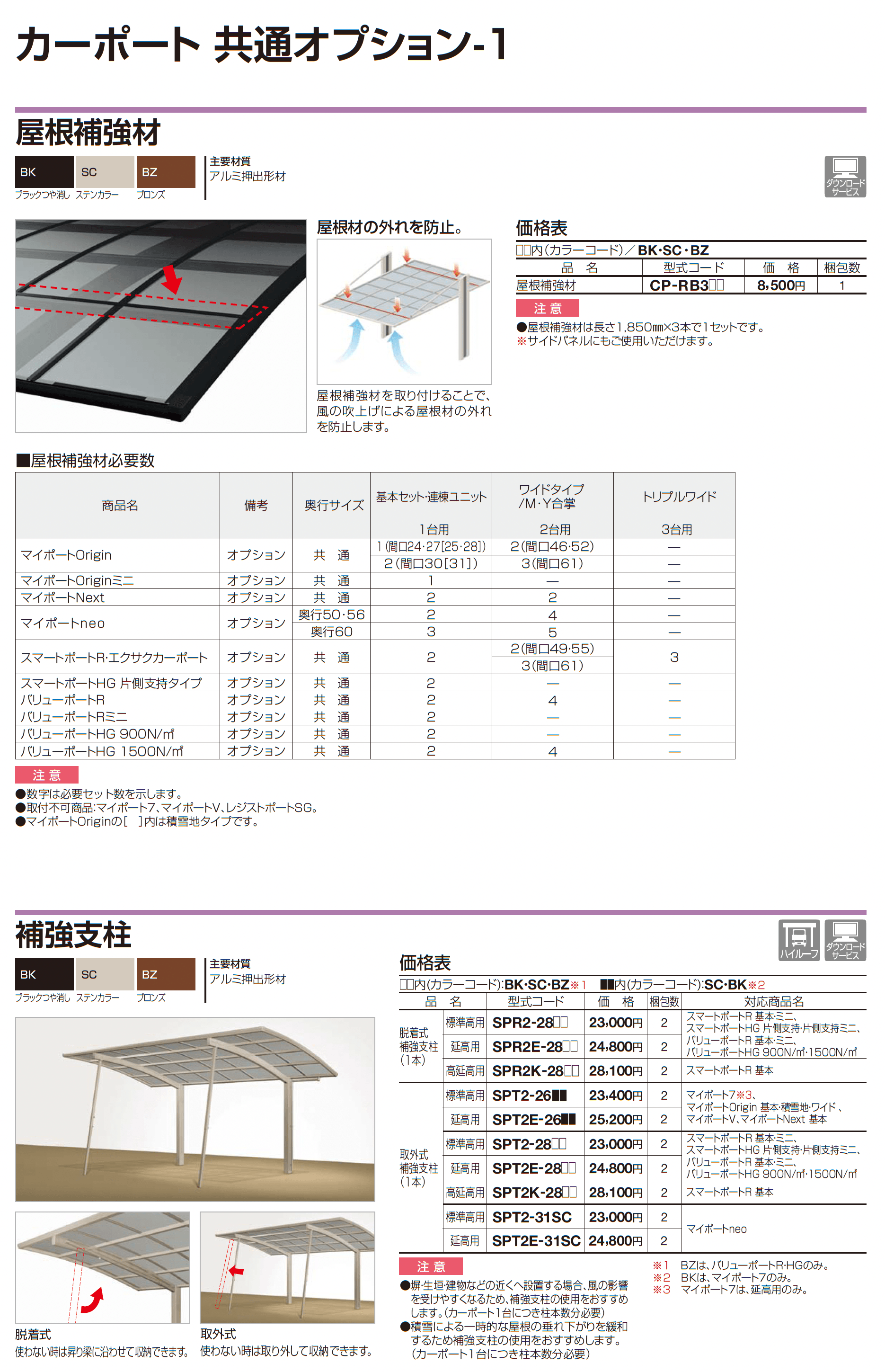 スマートポートHG 片側支持タイプ_価格_4