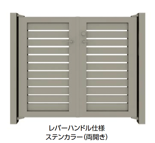 タカショーの「エバーアート門扉®︎ センシア 横パネル【2024年版】」のサブ画像2