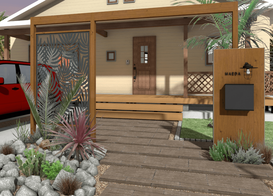 タカショーの「エバースクリーン®︎ デザインパネルⅡタイプ」