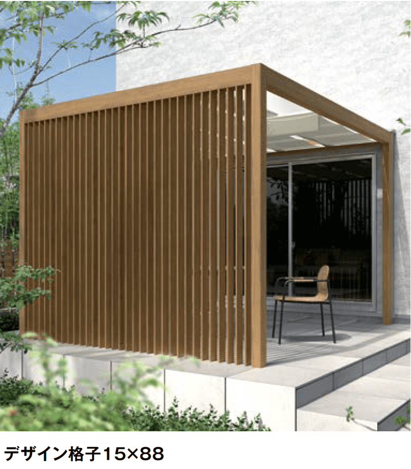 LIXILの「プラスG Gスクリーン デザイン格子」のサブ画像2