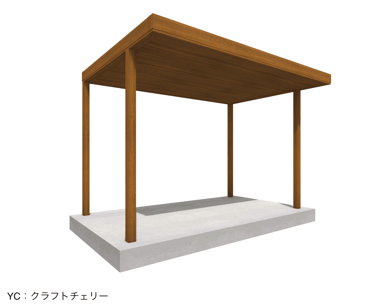 三協アルミの「X.スタイル/クロス.スタイル 土間仕様 独立・壁寄せ納まり 軒タイプ(ガーデンルーム)【2024年版】」のサブ画像1