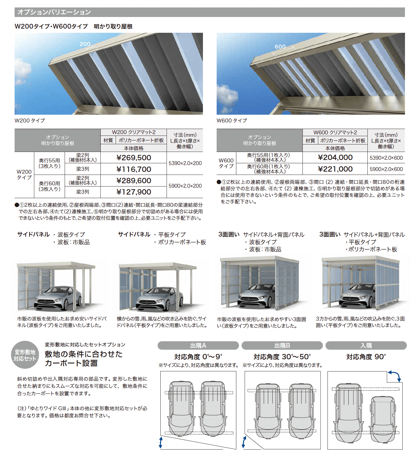 ゆとりワイドGⅢ_価格_2