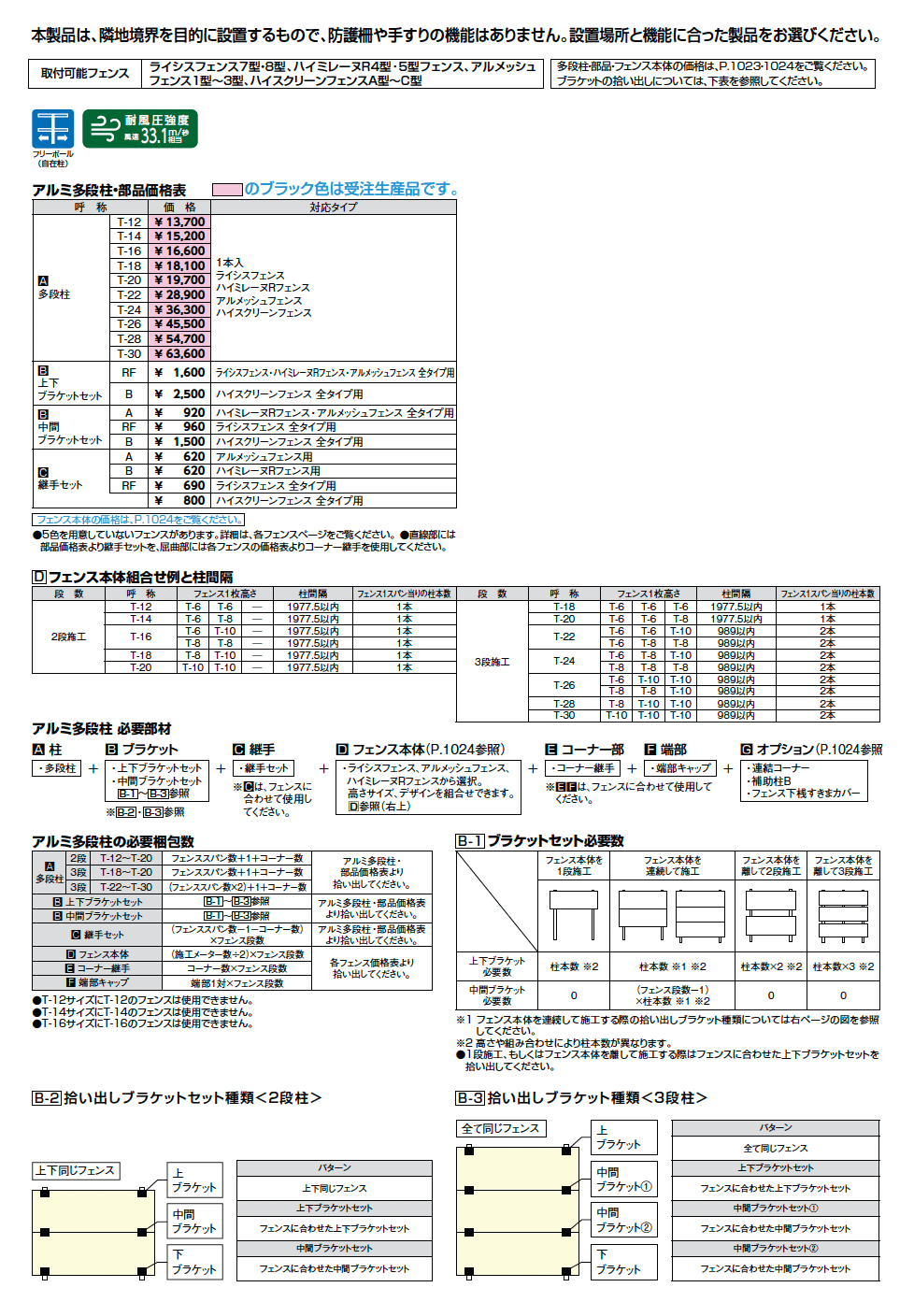 アルミ多段柱_価格_1