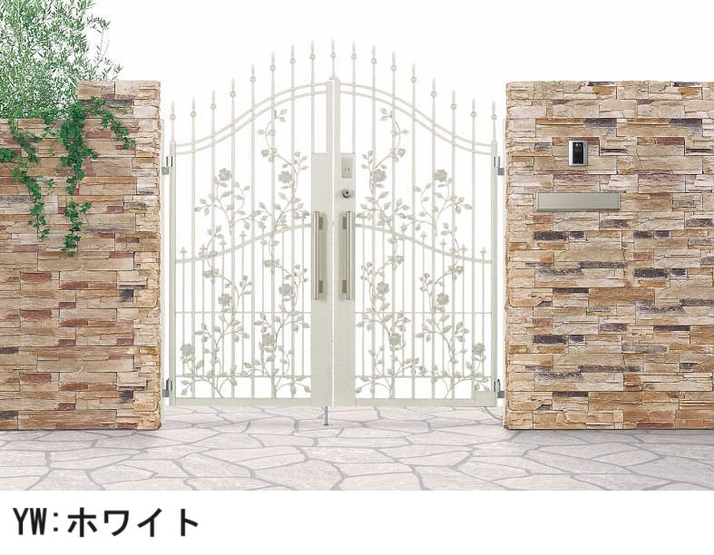 YKK APの「〔ピタットKey システム〕電気錠付 シャローネ 門扉シリーズ EA08型【2024年版】」のサブ画像4