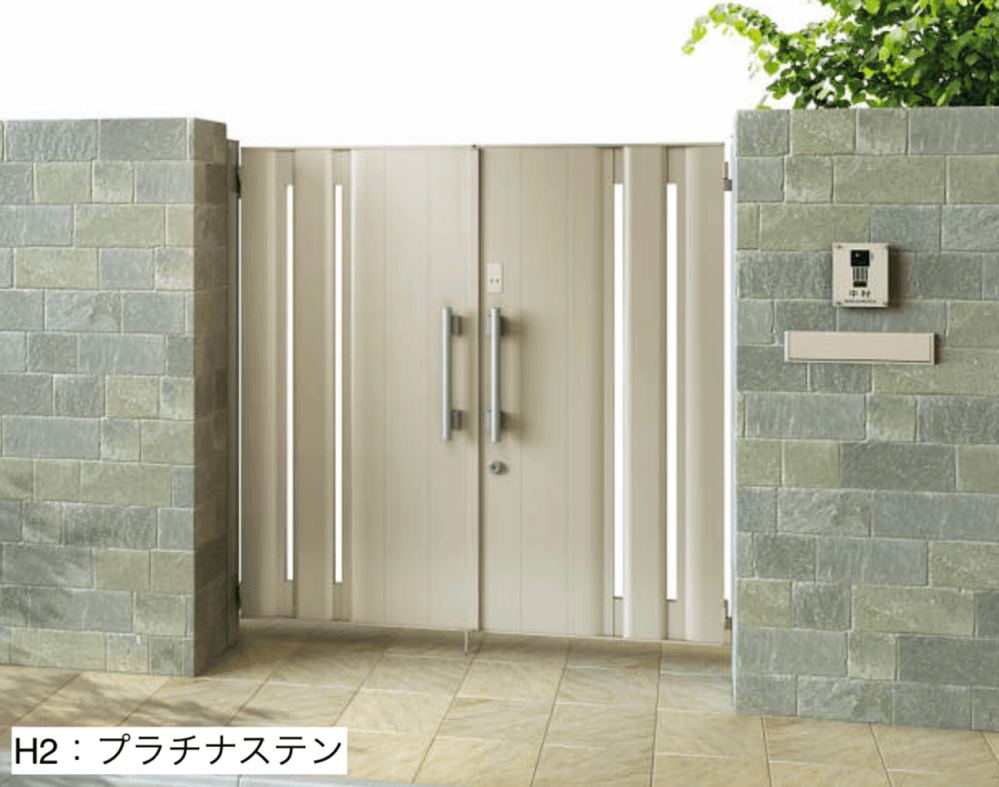 YKK APの「〔ピタットKey システム〕電気錠付 エクスティアラ 門扉シリーズ 2型【2023年版】」のサブ画像1