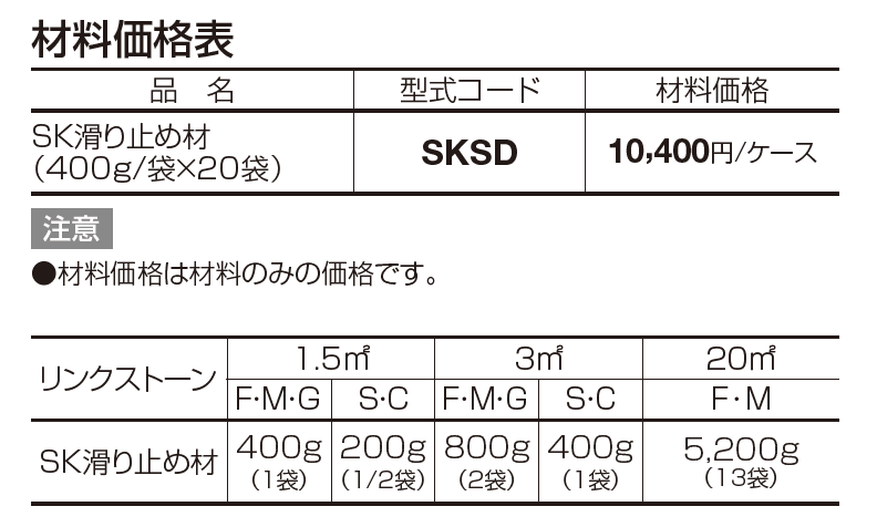 SK滑り止め材【2023年版】_価格_1