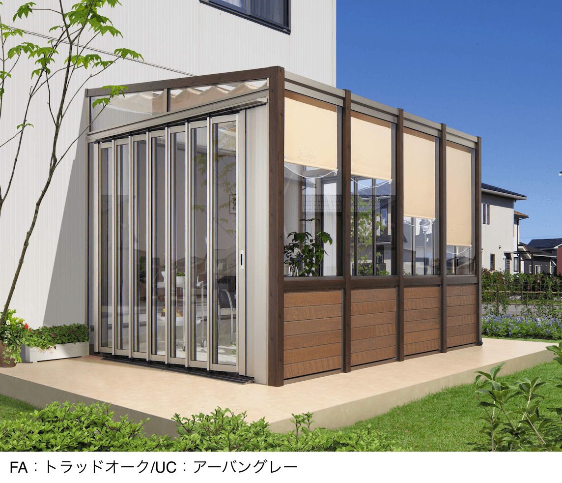 三協アルミの「スマーレ (土間仕様 サイドクローズタイプ 基本)」