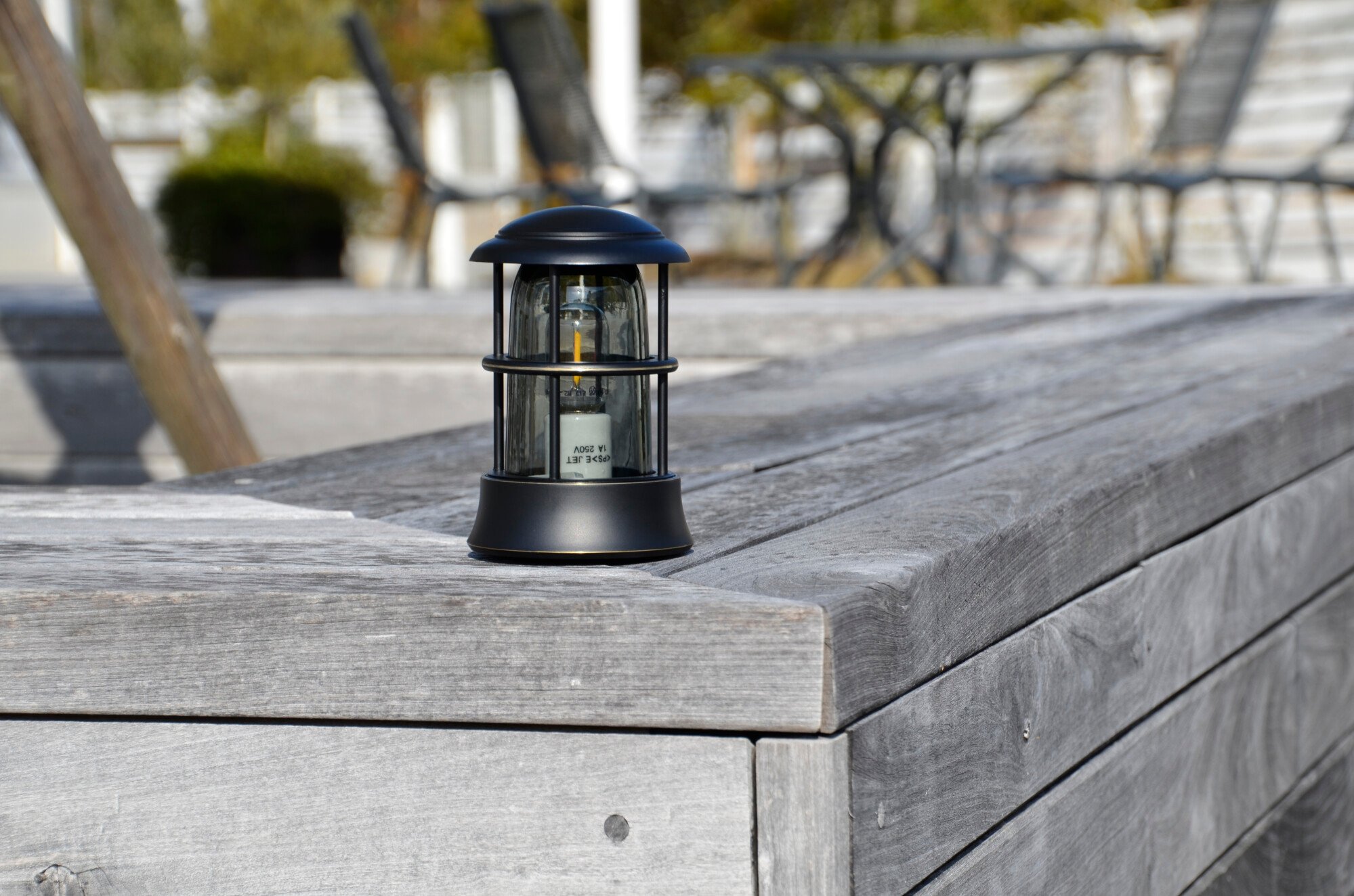 セキスイデザインワークスの「ガーデンライト ブラックシリーズ デッキライト」のサブ画像2