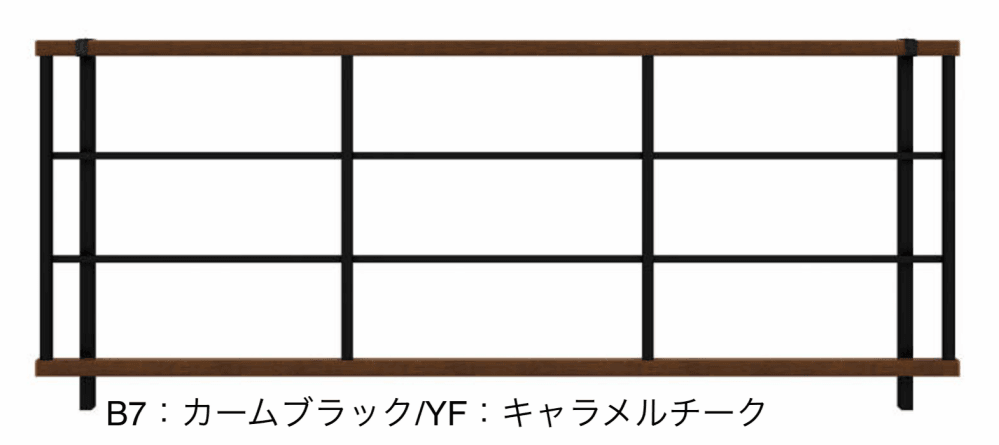 YKK APの「ルシアス フェンスH05型 横格子【2023年版】」のサブ画像3