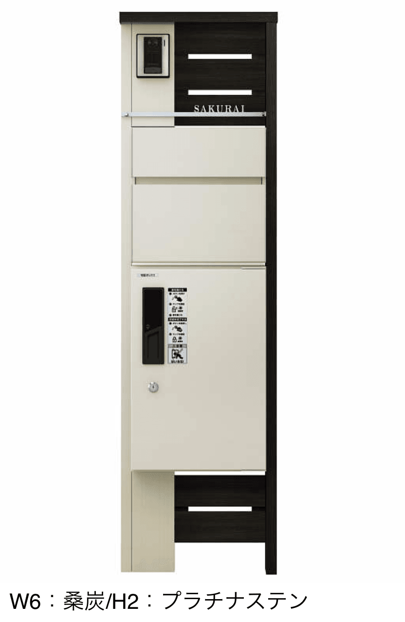 YKK APの「〔ピタットKey システム〕ルシアス 宅配ボックス1型取付用ルシアス ポストユニット WA01型【2023年版】」のサブ画像5