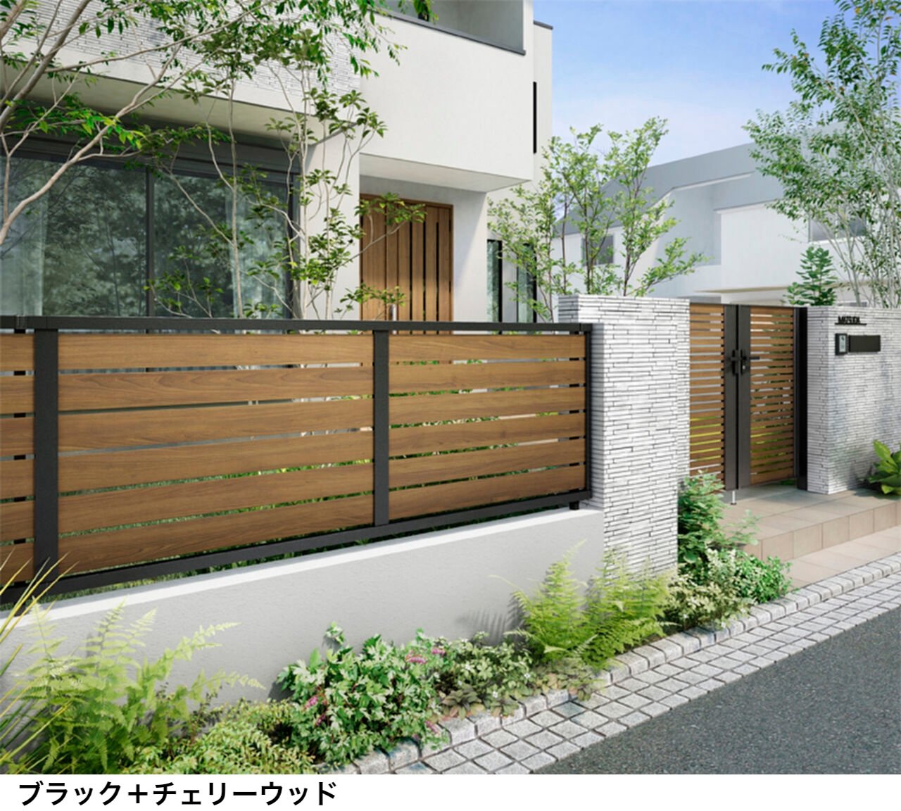 LIXILの「フェンスAB YS3型(横スリット③)【2024年版】」のサブ画像1