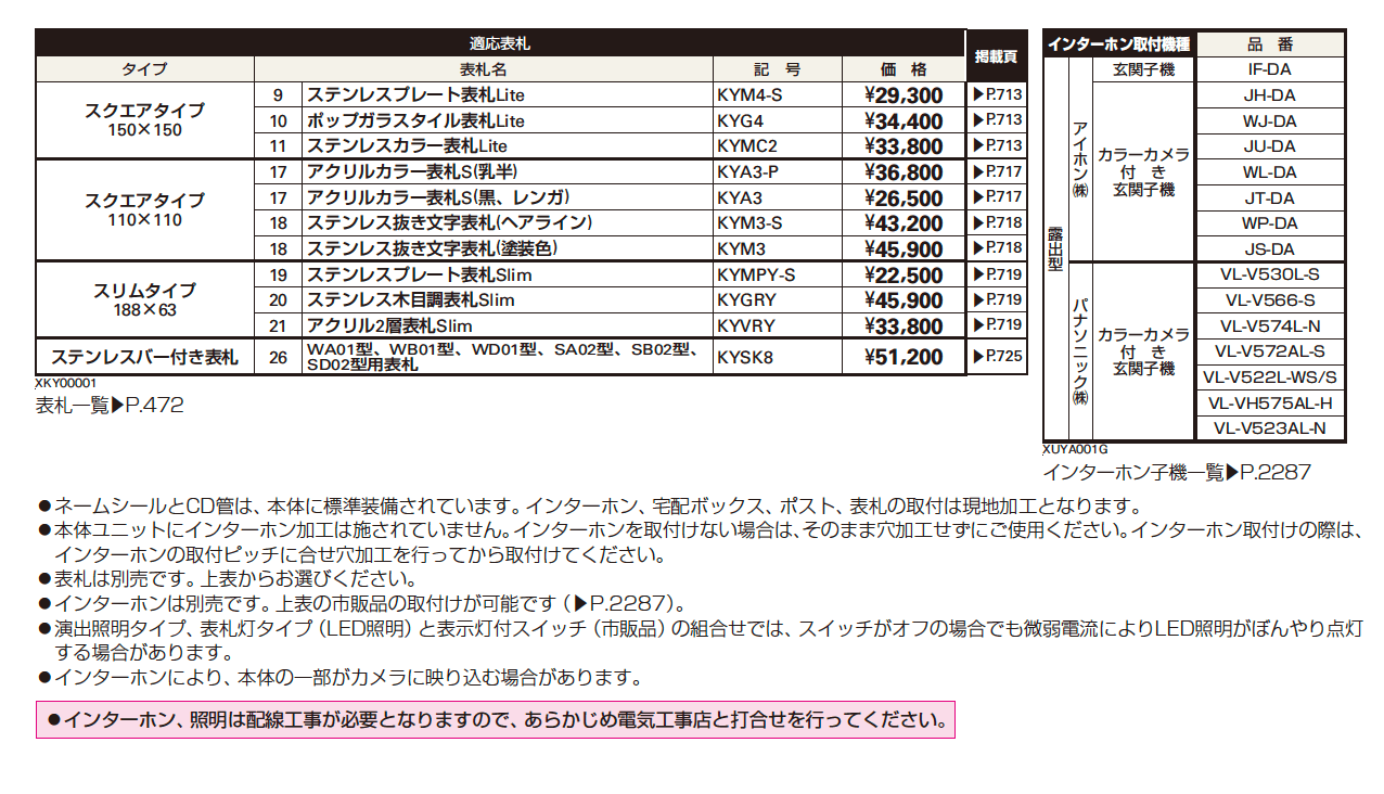 ルシアス ポストユニット WA01型【2024年版】_価格_2