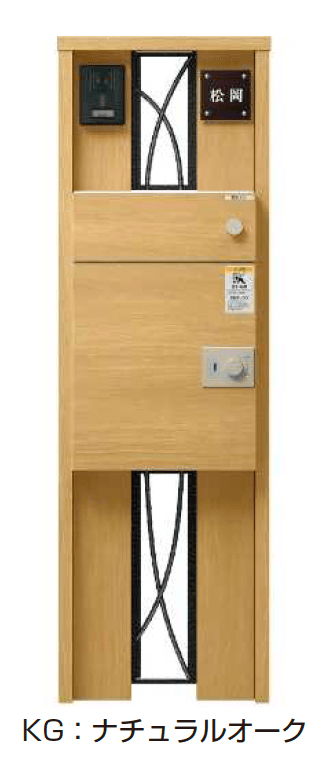 YKK APの「ルシアス ポストユニット CJ01型 鋳物パネル」のサブ画像1