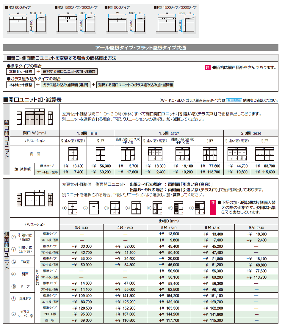 晴れもようwith(土間仕様/ランマ付き H20サイズ 関東間)【2024年版】_価格_2