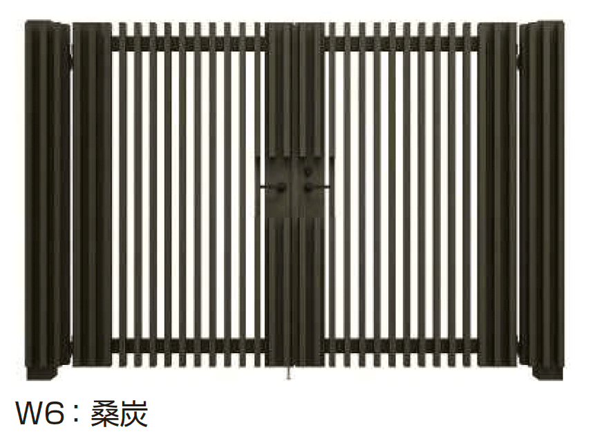 YKK APの「ルシアス スクリーンフェンス用門扉 HS02型」のサブ画像5