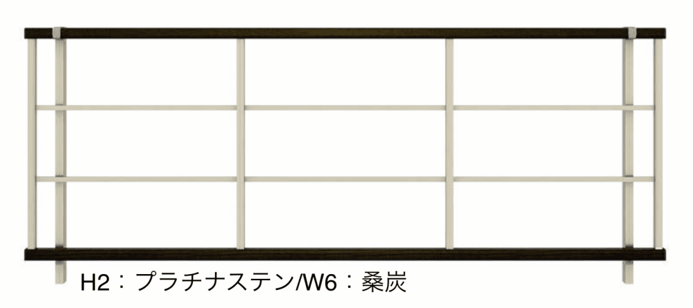 YKK APの「ルシアス フェンスH05型 横格子【2023年版】」のサブ画像1
