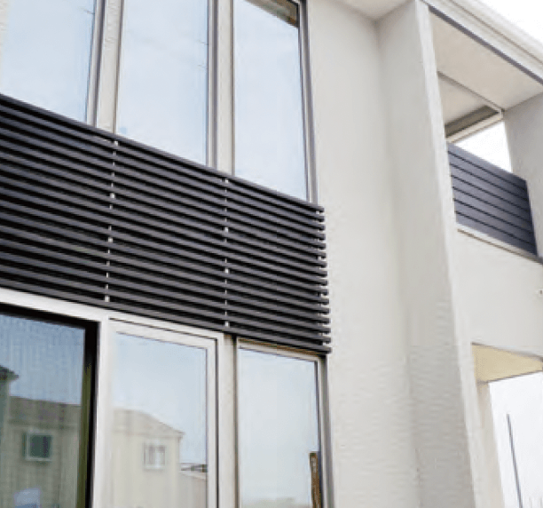 MINOの「ハイブリッド彩木ストライプスクリーン・壁面付34×40横格子タイプ S仕様 HAA-LS」のサブ画像2