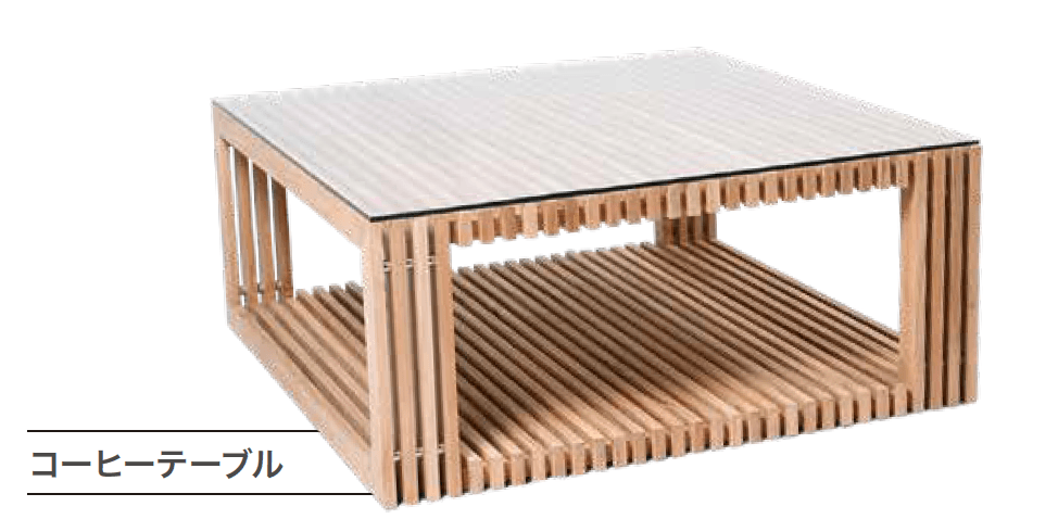 ゆとりの「ガーデンファニチャー(チーク材)【2023年版】」のサブ画像9