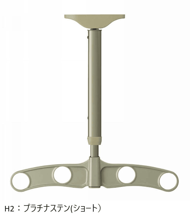 YKK APの「テラス屋根・バルコニー屋根用 吊り下げ式 上下可動物干し」のサブ画像2