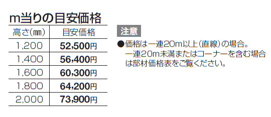 05・06:2段柱(傾斜地対応)【2024年版】_価格_2