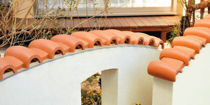 オンリーワンクラブの「洋風塀瓦 セレ・シエナ」のサブ画像1