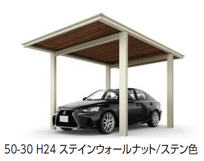 YKK APの「ルシアス カーポート 1500タイプ 1台用 (単体/奥行連結)」のサブ画像5