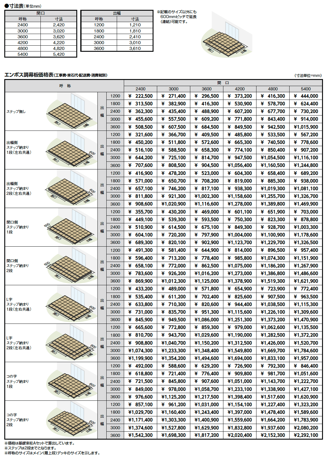 タイルデッキ【2024年版】_価格_3