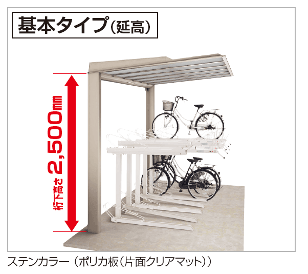 四国化成の「サイクルポート LUNA(ルナ)」のサブ画像4
